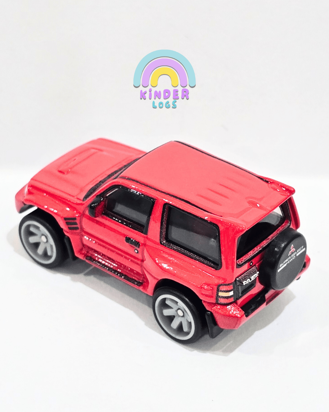 Premium Hot Wheels Mitsubishi Pajero Evolution (Uncarded) - Kinder Logs