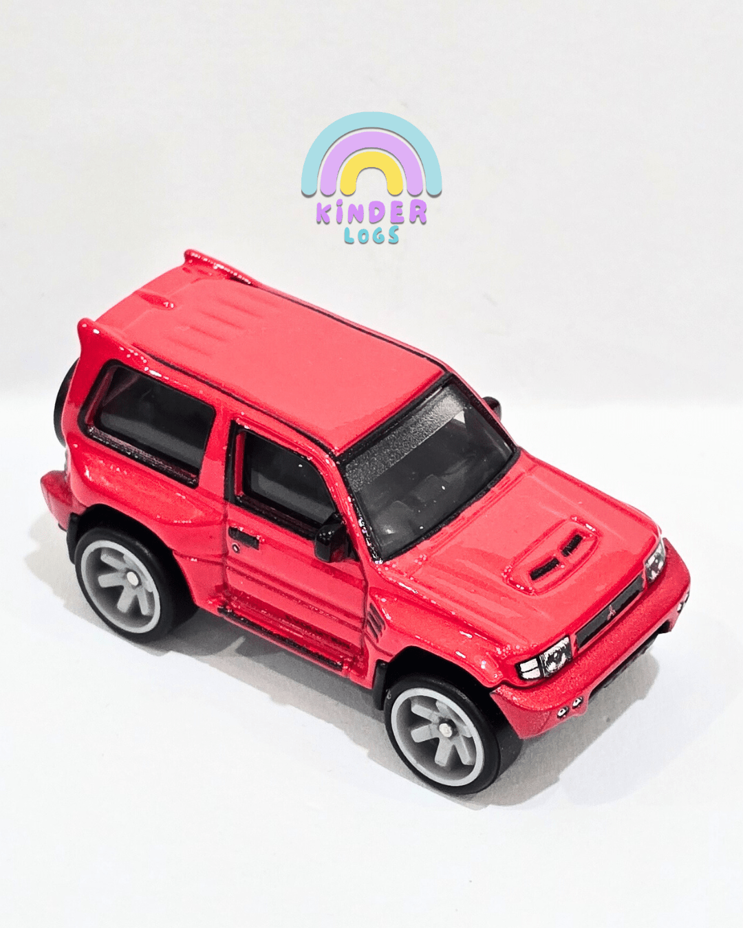 Premium Hot Wheels Mitsubishi Pajero Evolution (Uncarded) - Kinder Logs