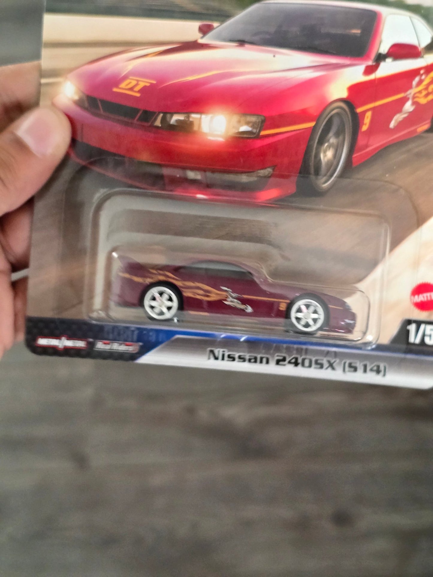 Premium Hot Wheels Nissan 240SX (S14) - The Fast And The Furious - Kinder Logs