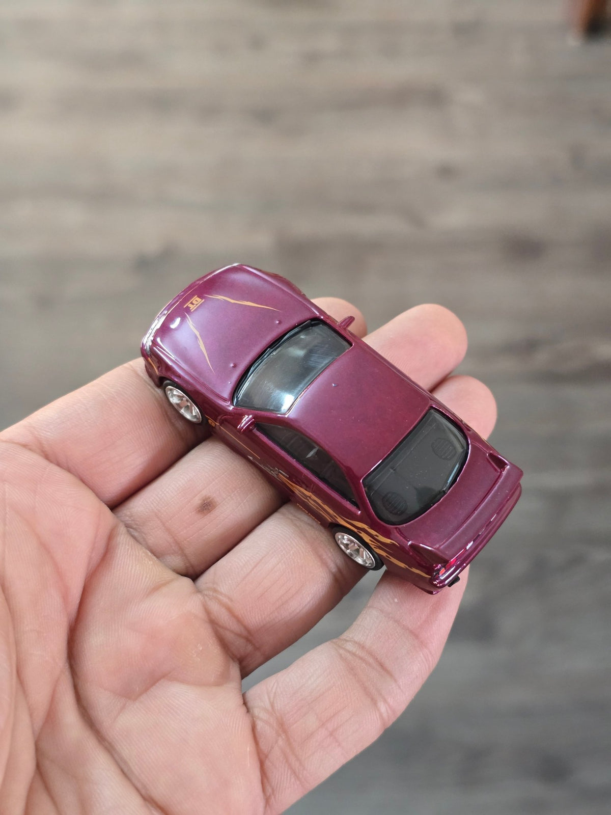 Premium Hot Wheels Nissan 240SX S14 (Uncarded - New) - Kinder Logs