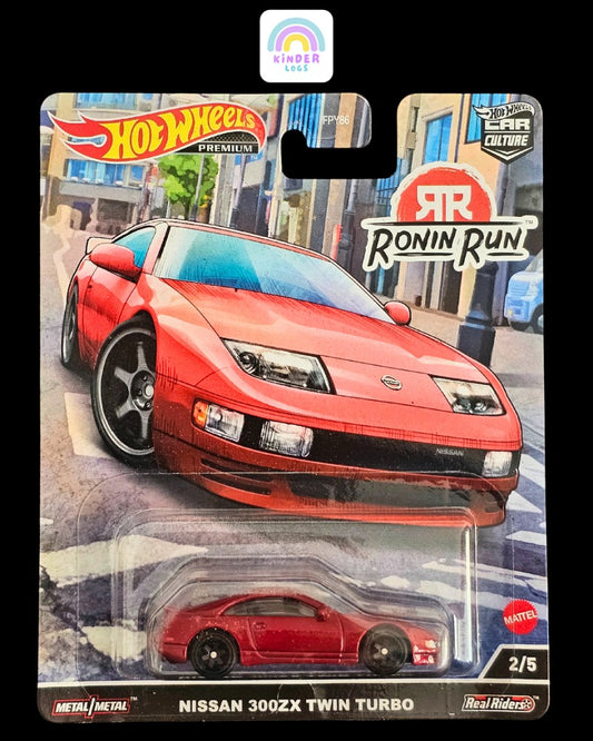 Premium Hot Wheels Nissan 300ZX Twin Turbo - Ronin Run - Kinder Logs