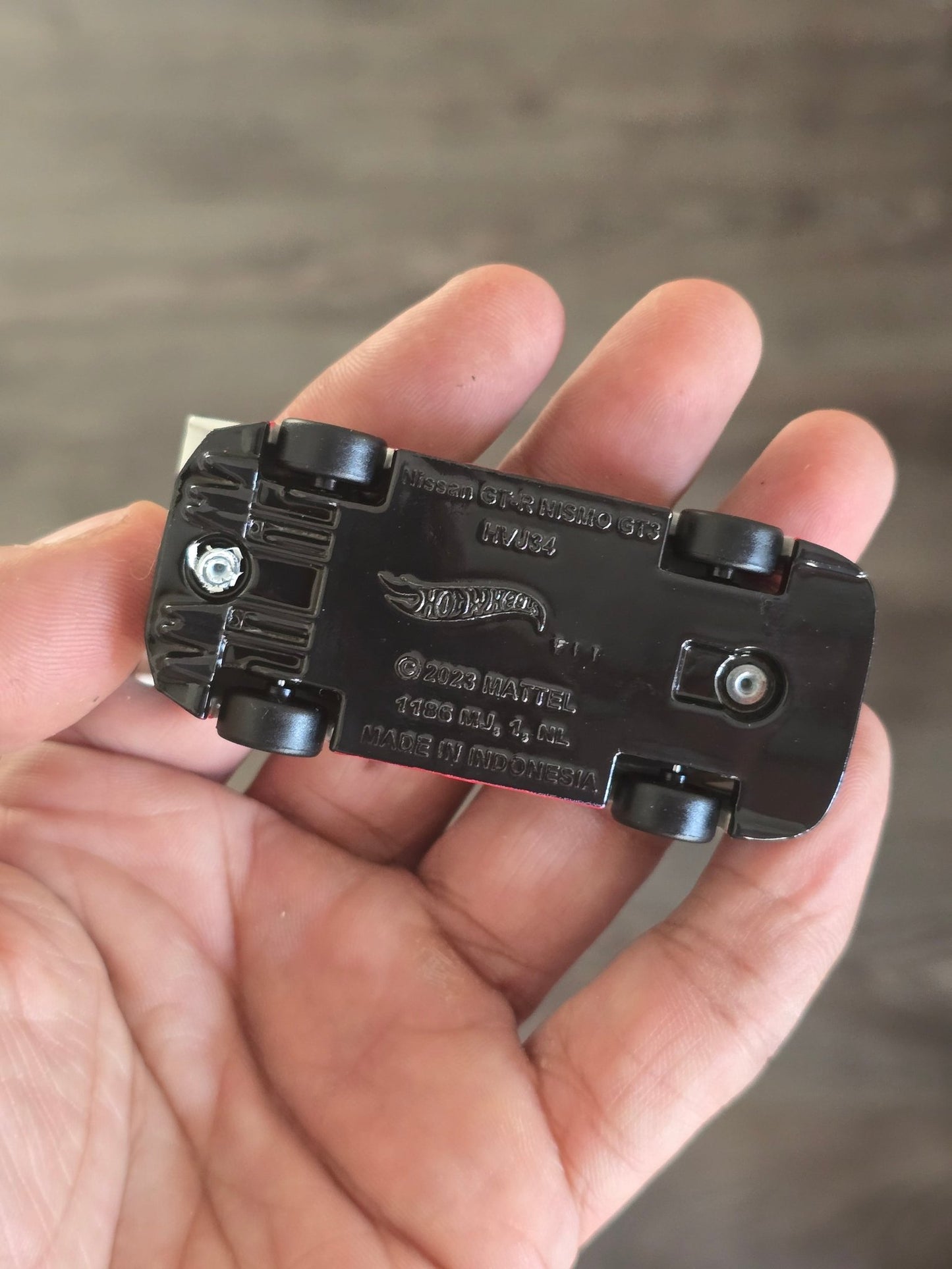 Premium Hot Wheels Nissan GT - R Nismo GT3 (Uncarded - New) - Kinder Logs