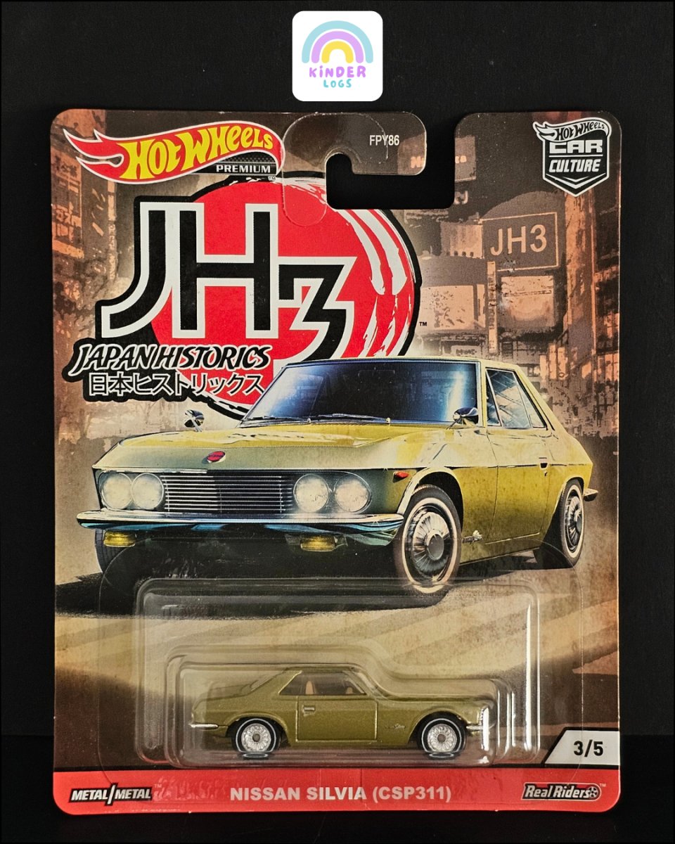 Premium Hot Wheels Nissan Silvia (CSP311) - Japan Historics 3 - Kinder Logs