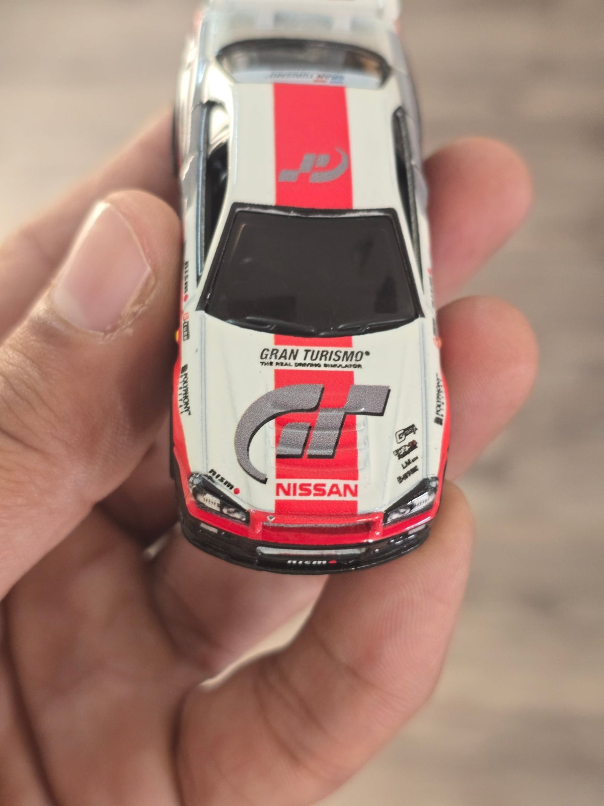 Premium Hot Wheels Nissan Skyline GT - R (BNR34) - Gran Turismo 7 (Uncarded - New) - Kinder Logs