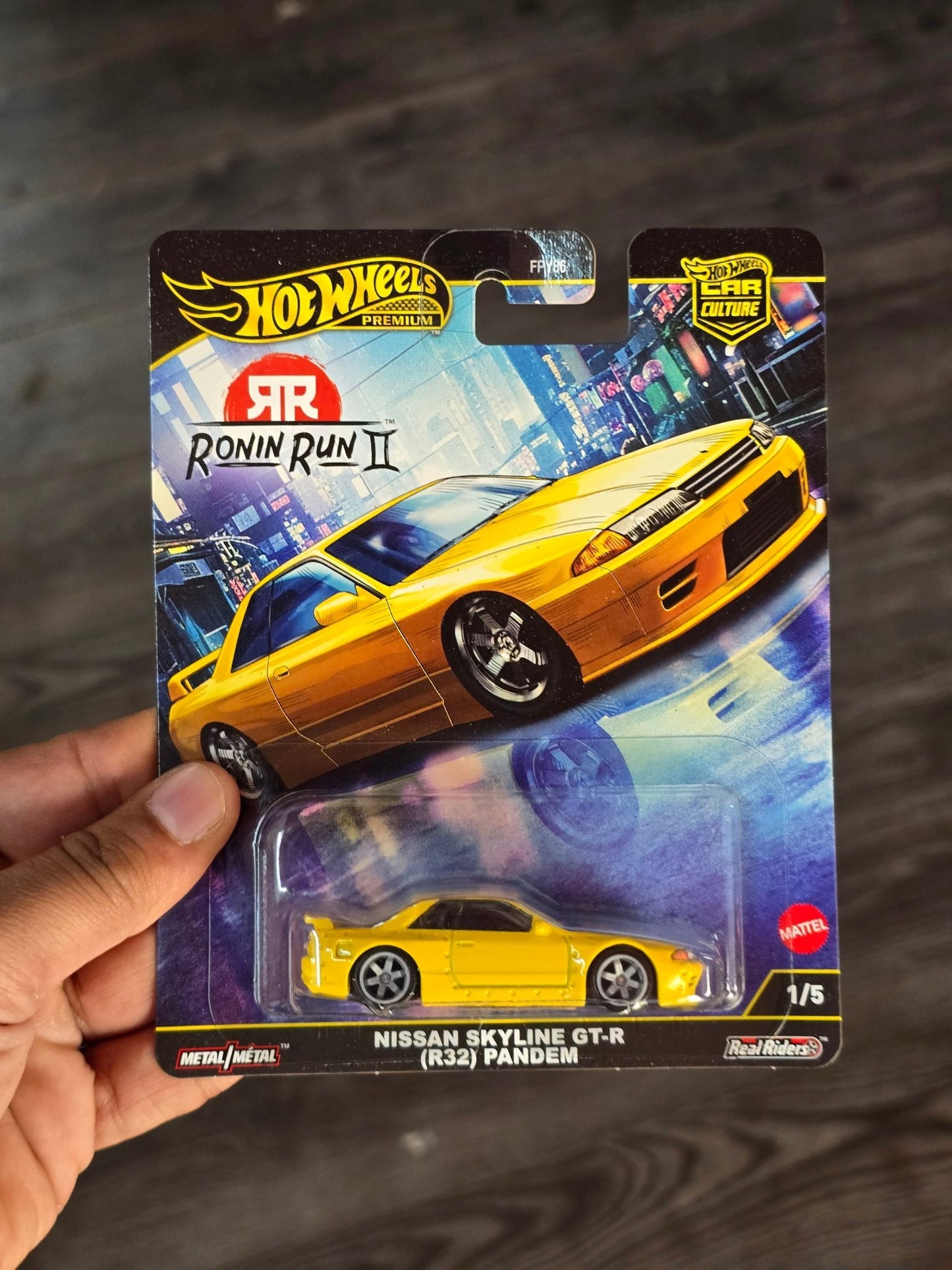 Premium Hot Wheels Nissan Skyline GT - R R32 Pandem - Ronin Run II (Imported) - Kinder Logs