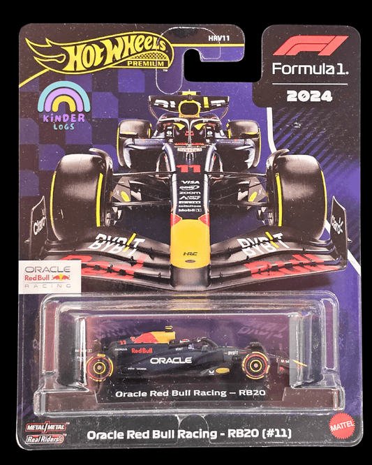 Premium Hot Wheels Oracle Red Bull Racing - RB20 (11) - Imported - Kinder Logs