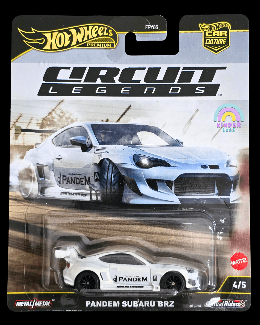 Premium Hot Wheels Pandem Subaru BRZ - Circuit Legends (Imported) - Kinder Logs