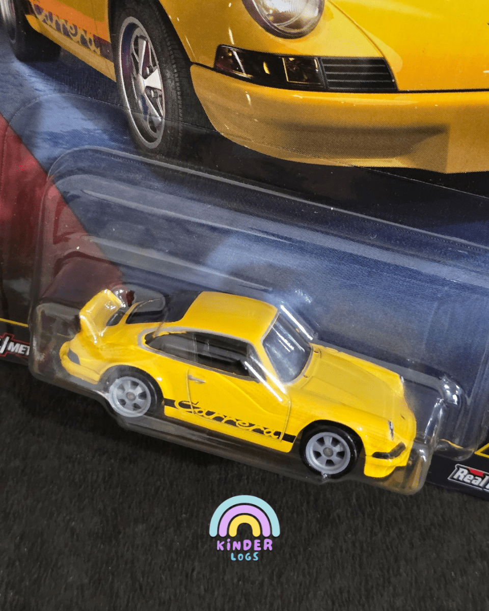 Premium Hot Wheels Porsche 911 Carrera RS 2.7 - Hammer Drop (Imported) - Kinder Logs