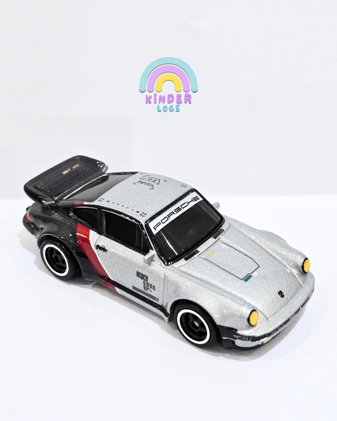 Premium Hot Wheels Porsche 911 Turbo (930) - Cyberpunk (Uncarded) - Kinder Logs