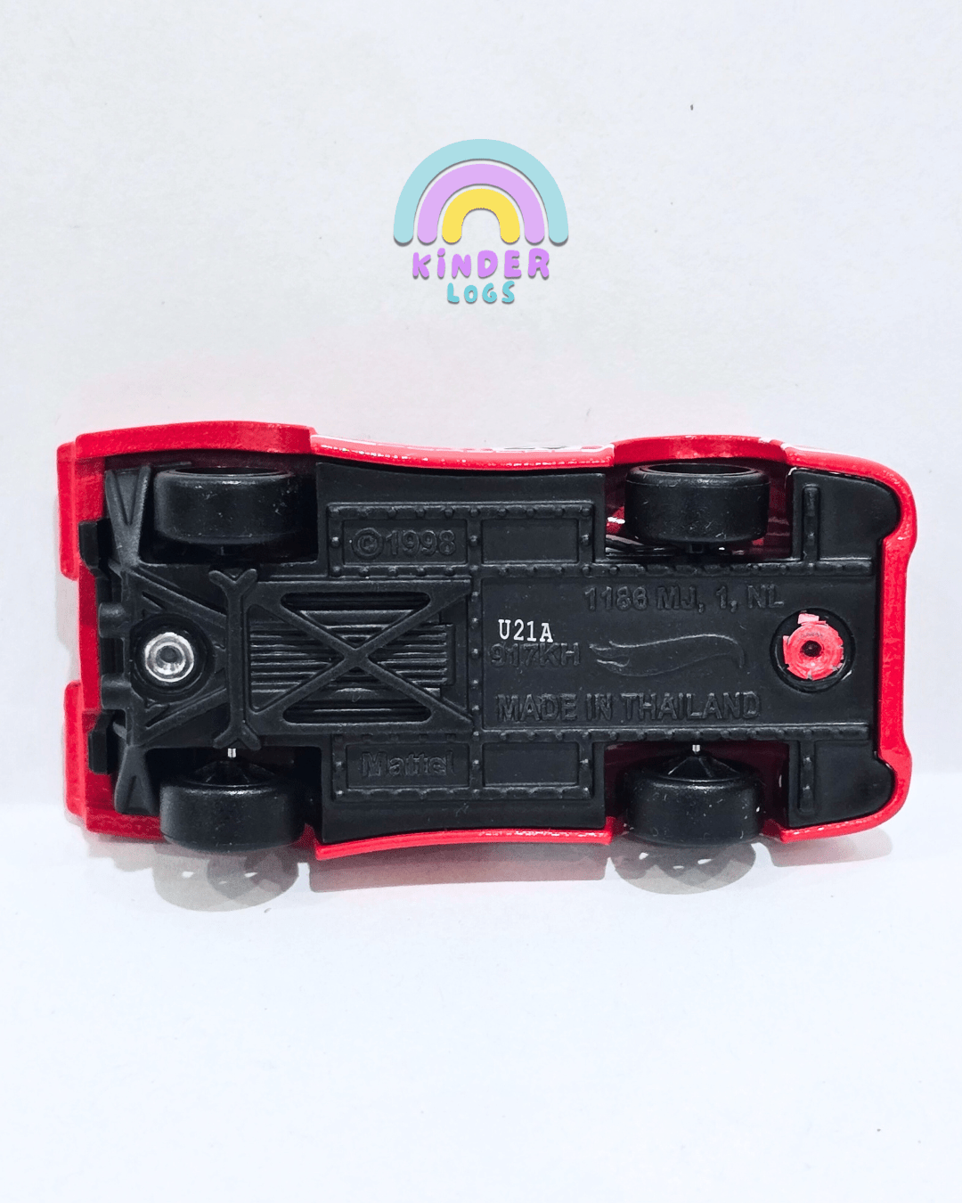 Premium Hot Wheels Porsche 917KH - Red (Uncarded - New) - Kinder Logs