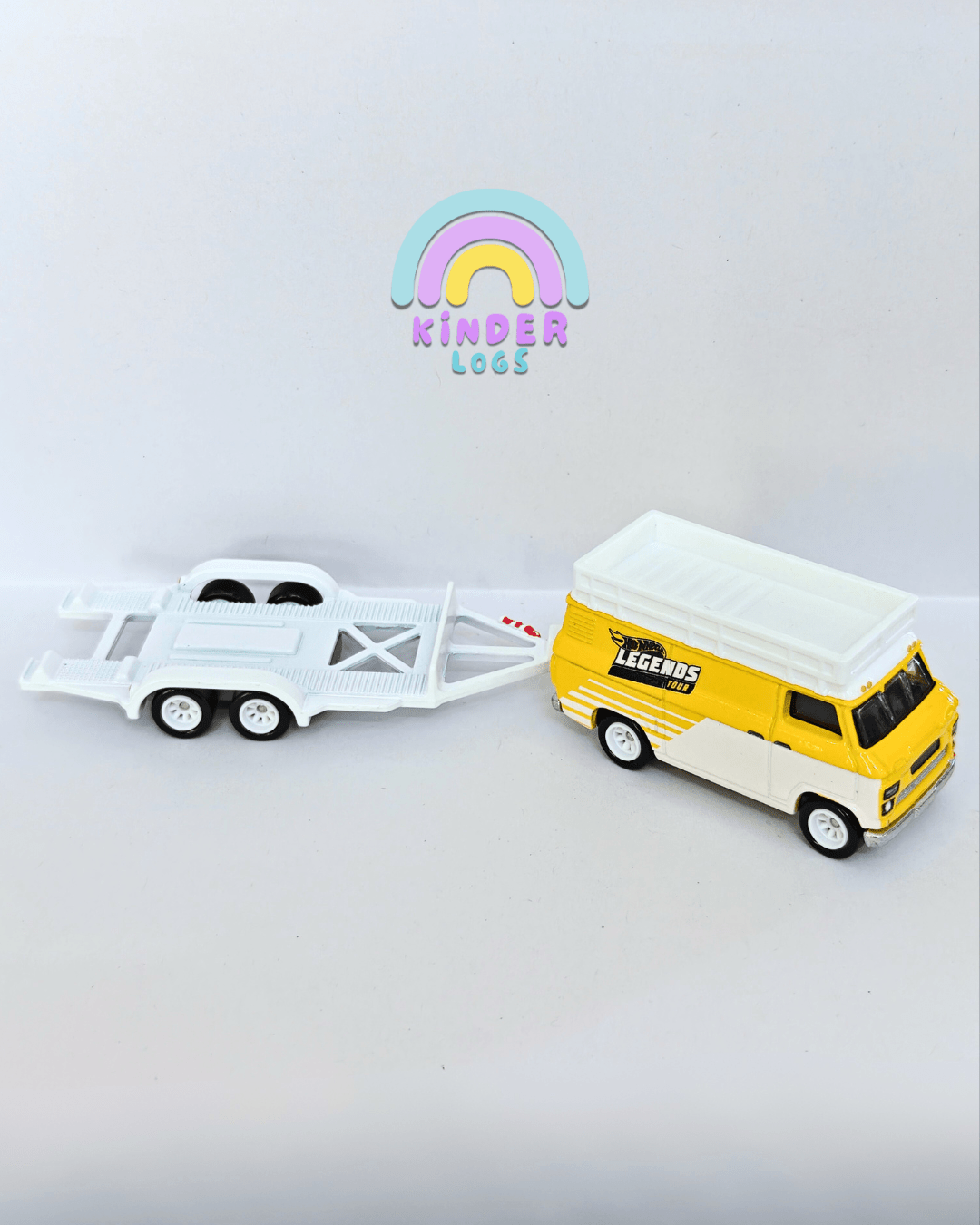 Premium Hot Wheels Rally Hauler Legends Tour Edition (Uncarded - New) - Kinder Logs
