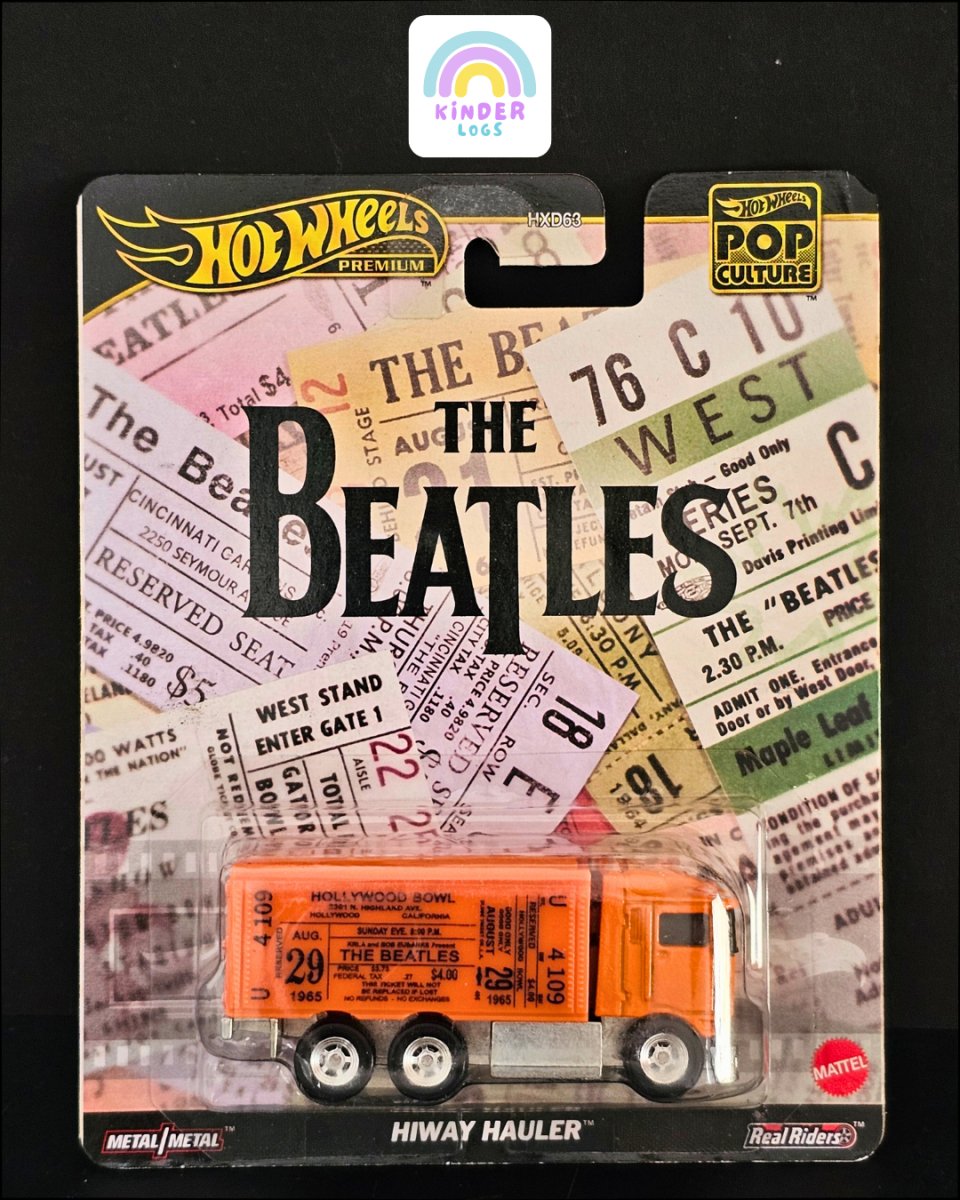 Premium Hot Wheels The Beatles Hiway Hauler Truck - Kinder Logs