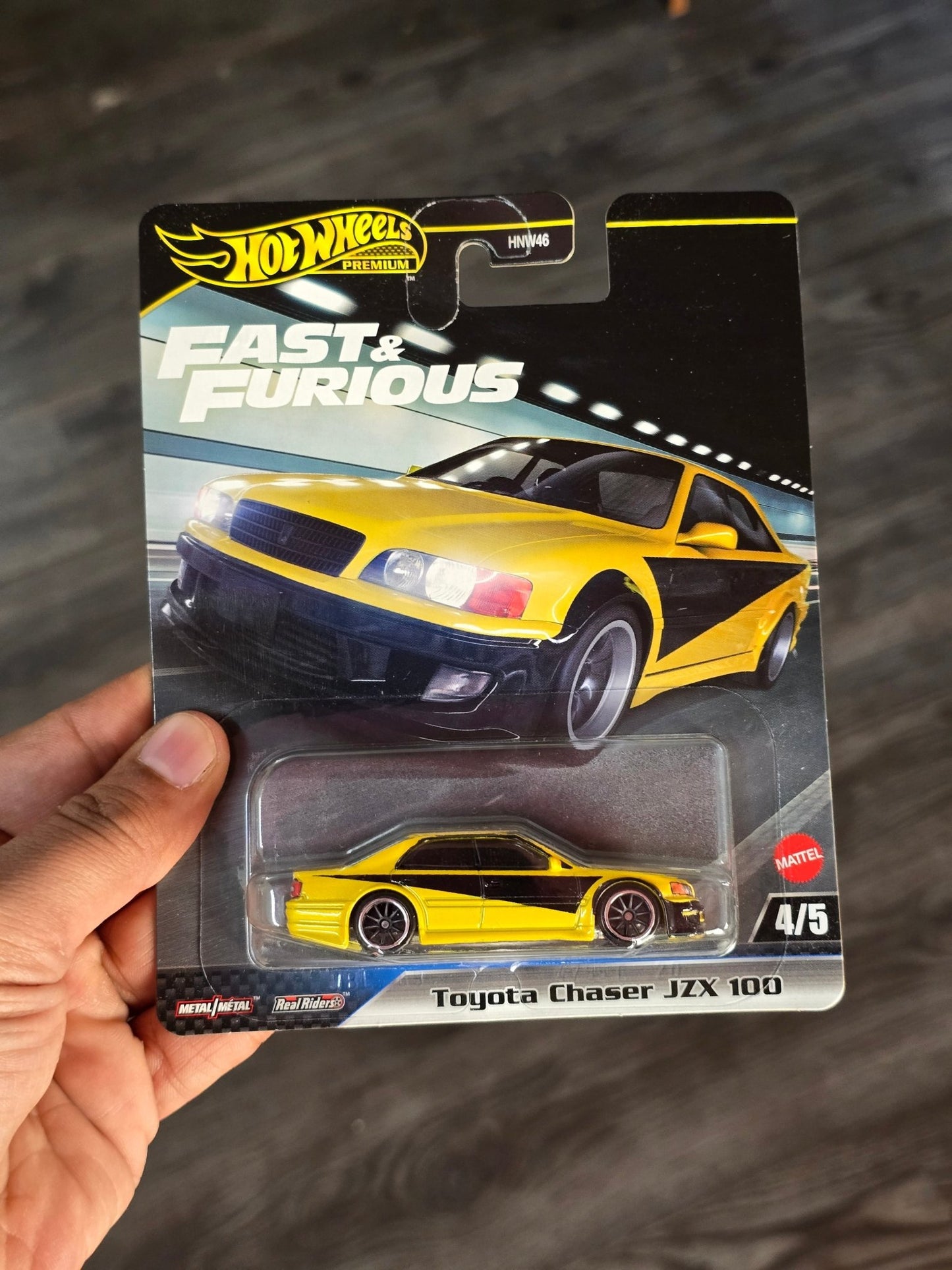 Premium Hot Wheels Toyota Chaser JZX 100 - Fast & Furious (Imported) - Kinder Logs