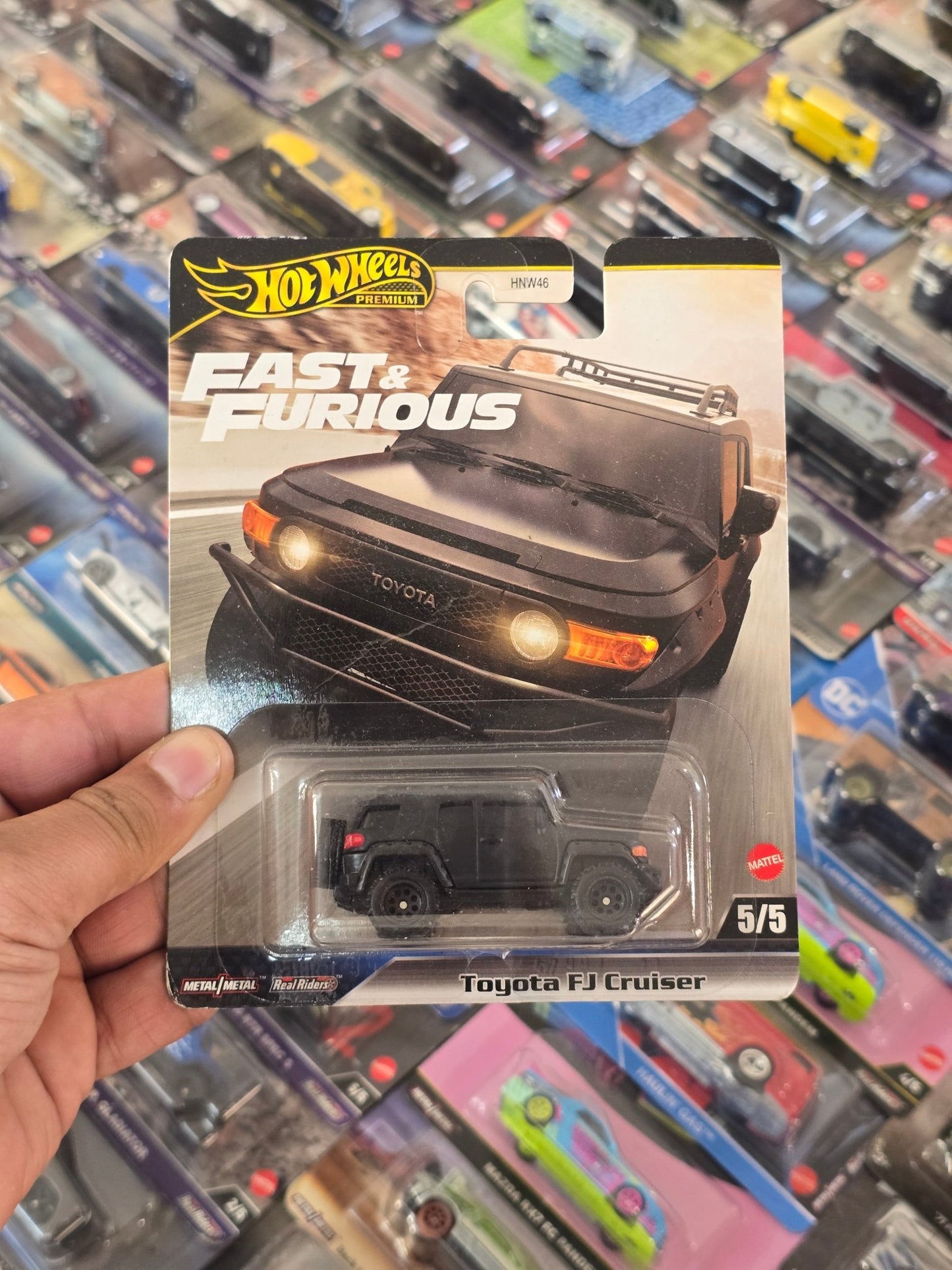 Premium Hot Wheels Toyota FJ Cruiser - Fast X Edition (Creased Card) - Kinder Logs