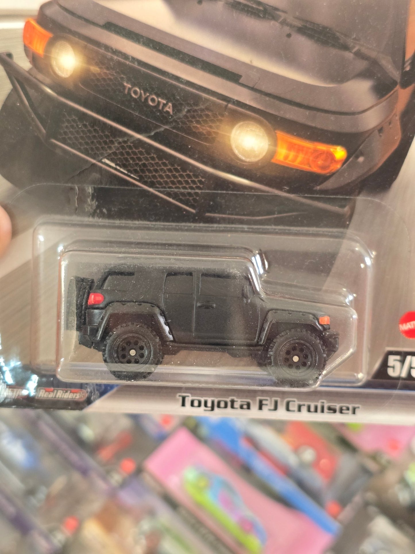 Premium Hot Wheels Toyota FJ Cruiser - Fast X Edition (Creased Card) - Kinder Logs