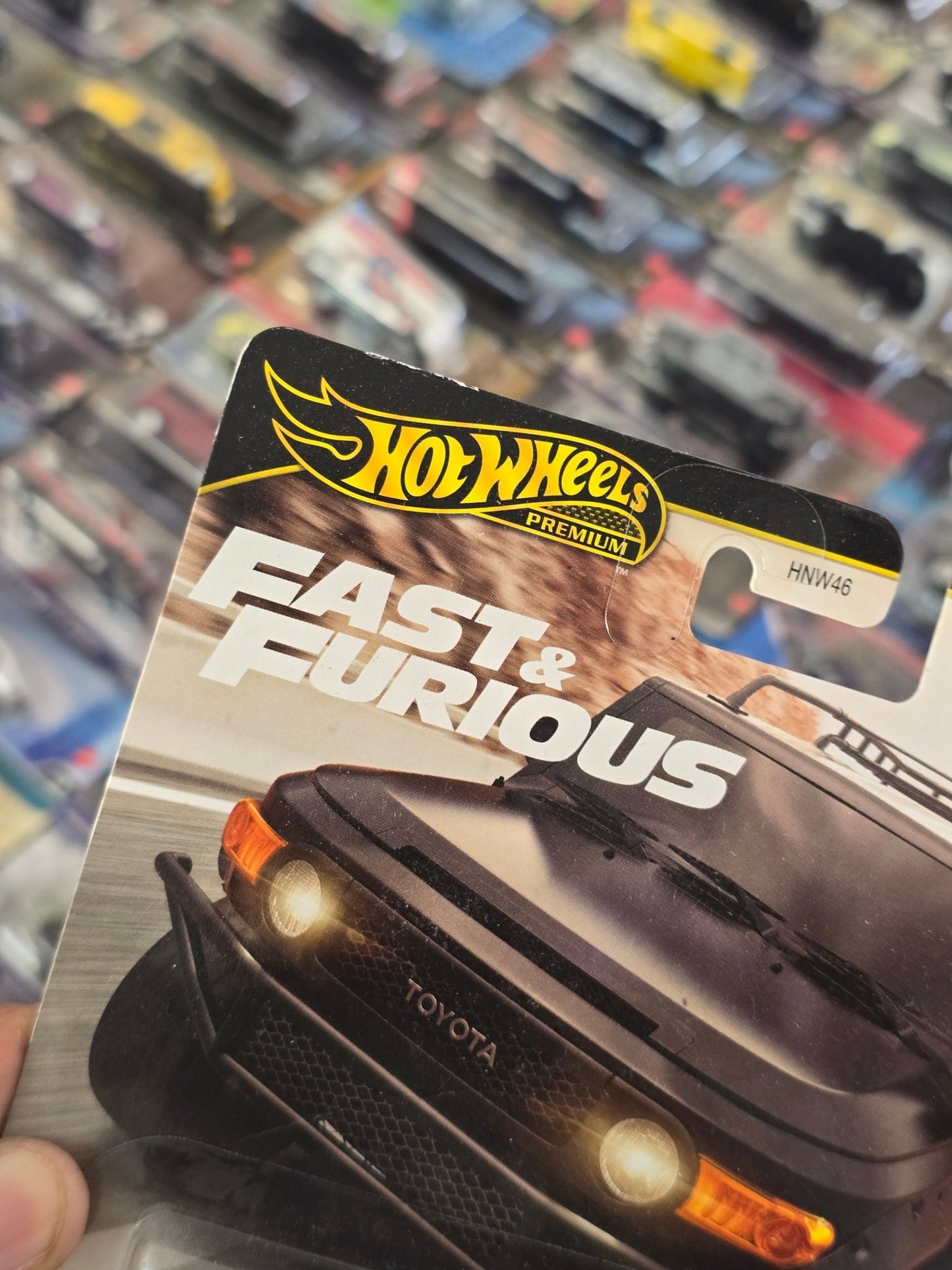 Premium Hot Wheels Toyota FJ Cruiser - Fast X Edition (Creased Card) - Kinder Logs