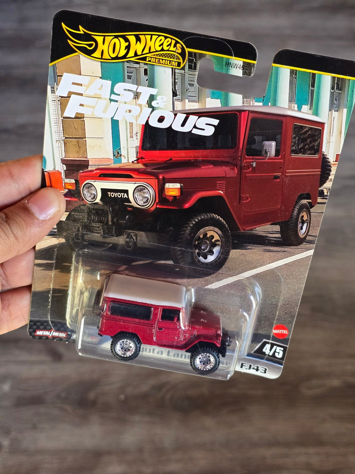 Premium Hot Wheels Toyota Land Cruiser FJ43 - Fast & Furious (Imported) - Kinder Logs