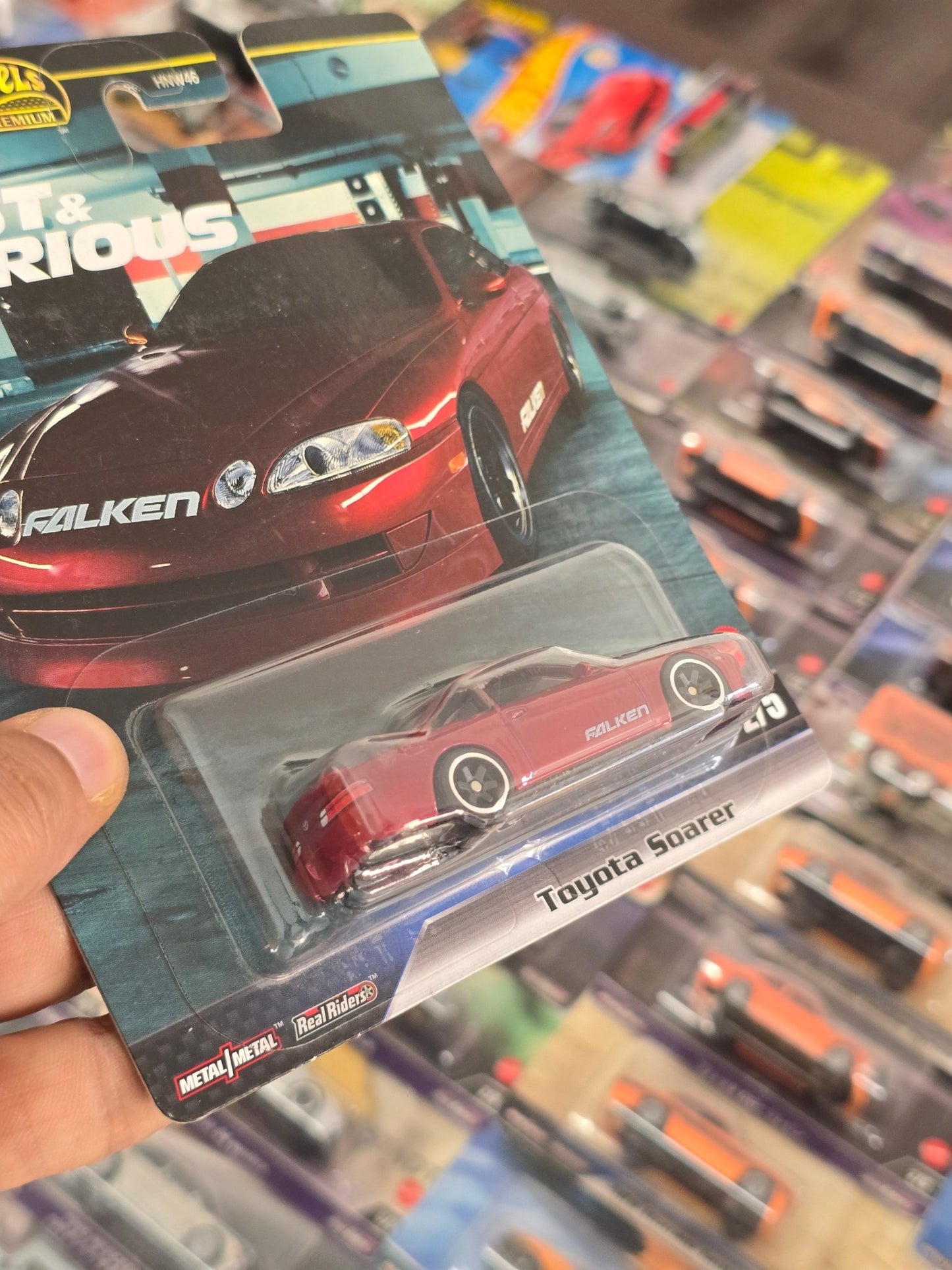 Premium Hot Wheels Toyota Soarer - Fast & Furious (Imported) - Kinder Logs