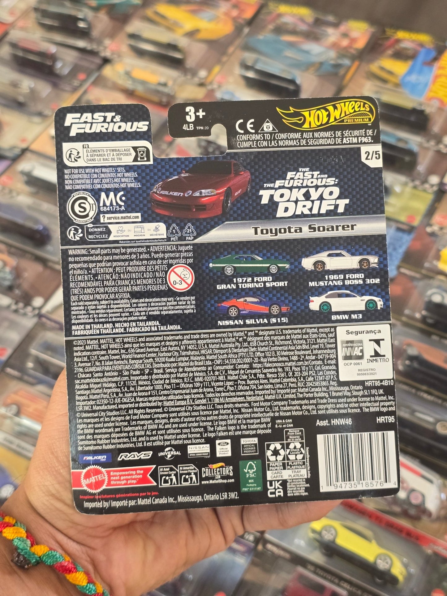 Premium Hot Wheels Toyota Soarer - Fast & Furious (Imported) - Kinder Logs
