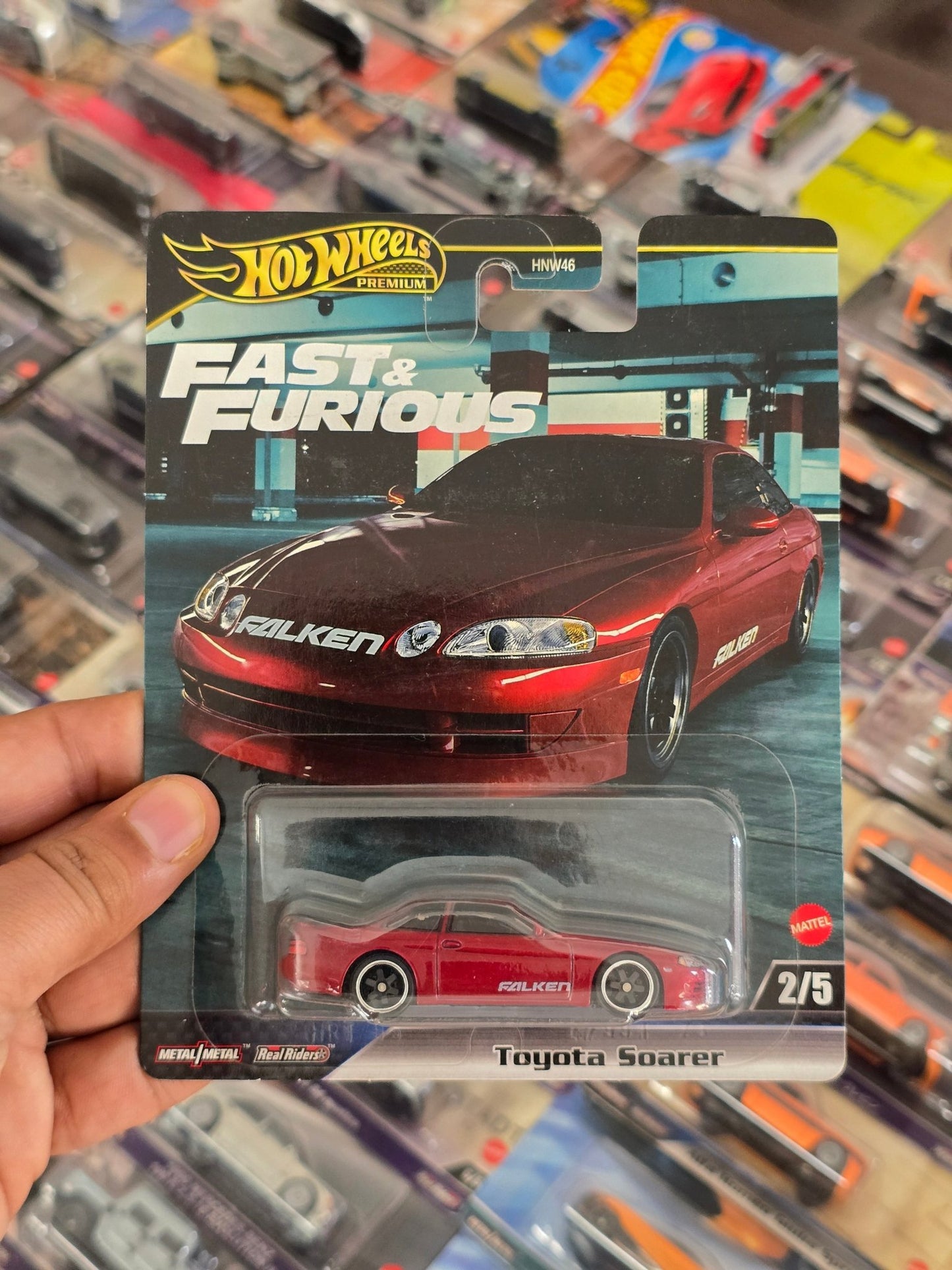 Premium Hot Wheels Toyota Soarer - Fast & Furious (Imported) - Kinder Logs
