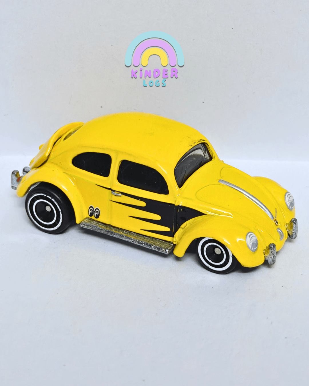 Premium Hot Wheels Volkswagen "Classic Bug" Moon Eyes (Pre - Owned) - Kinder Logs
