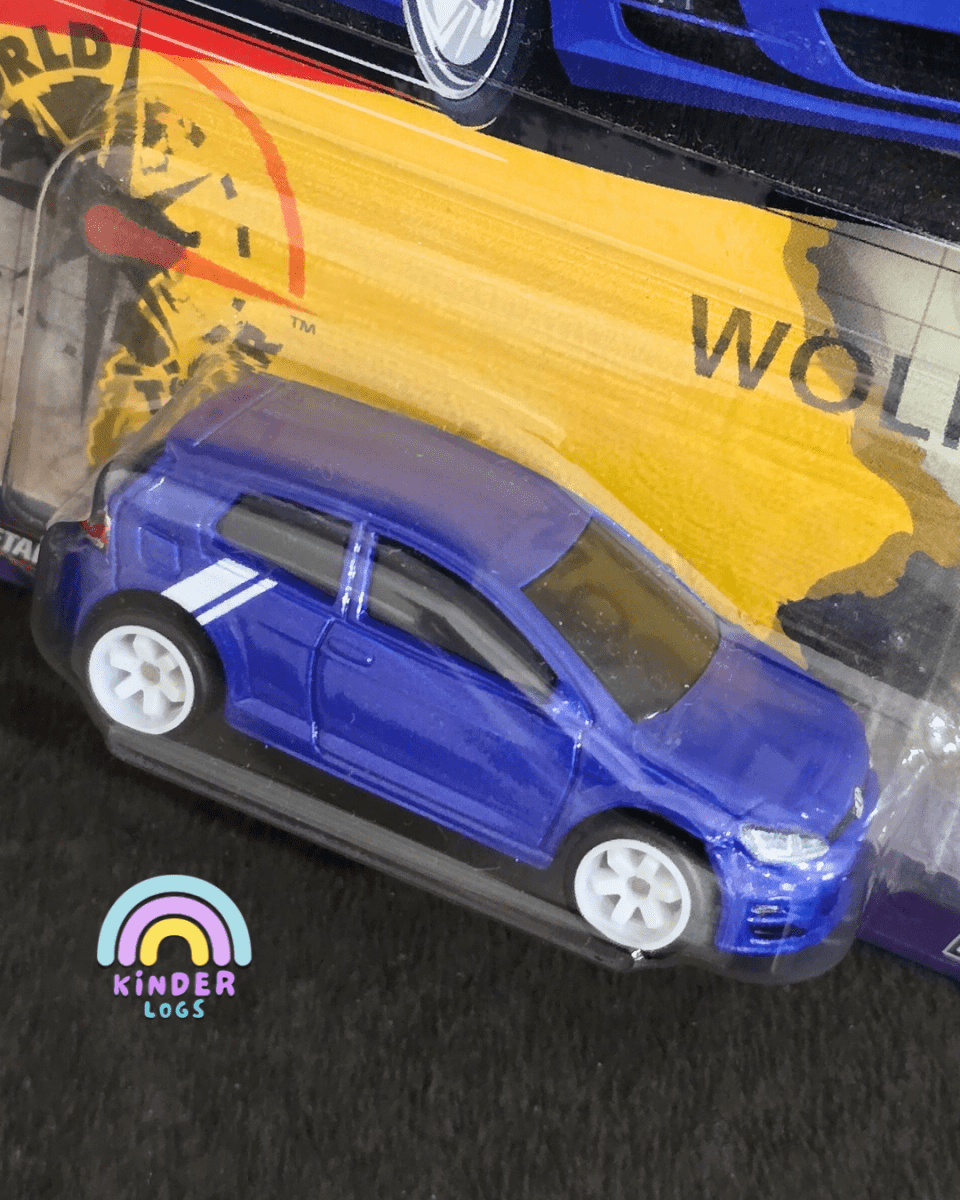 Premium Hot Wheels Volkswagen Golf MK7 (Imported) - Kinder Logs
