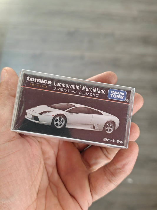 Premium Tomica Lamborghini Murcielago - White (Sealed Box) - Kinder Logs