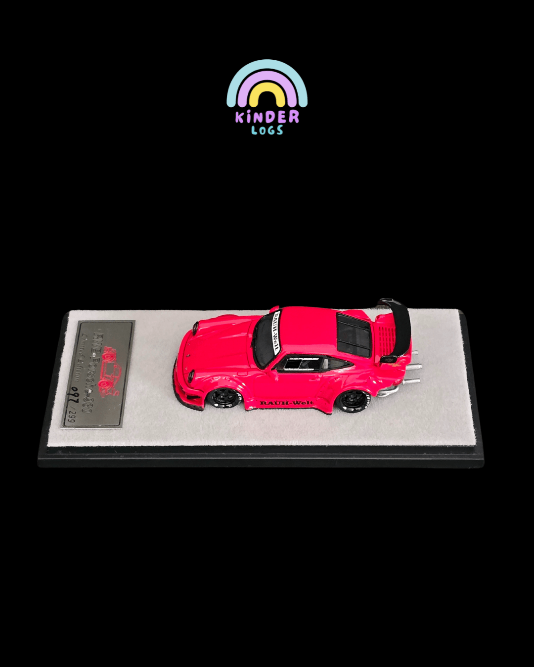 Qidian Porsche RWB 930 Premium Resin Model - Kinder Logs