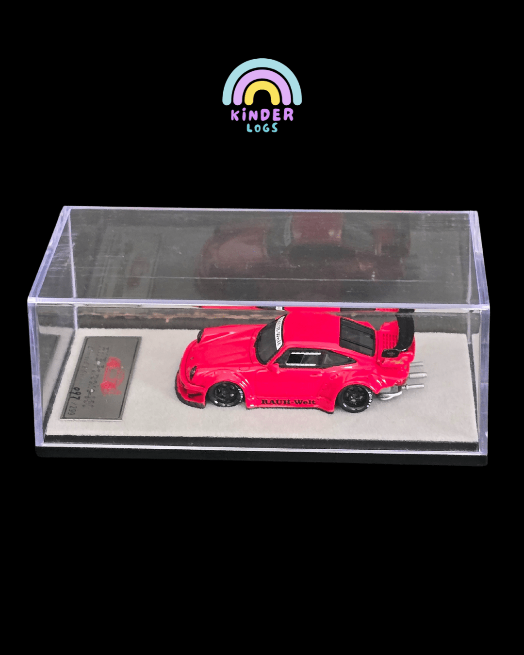 Qidian Porsche RWB 930 Premium Resin Model - Kinder Logs