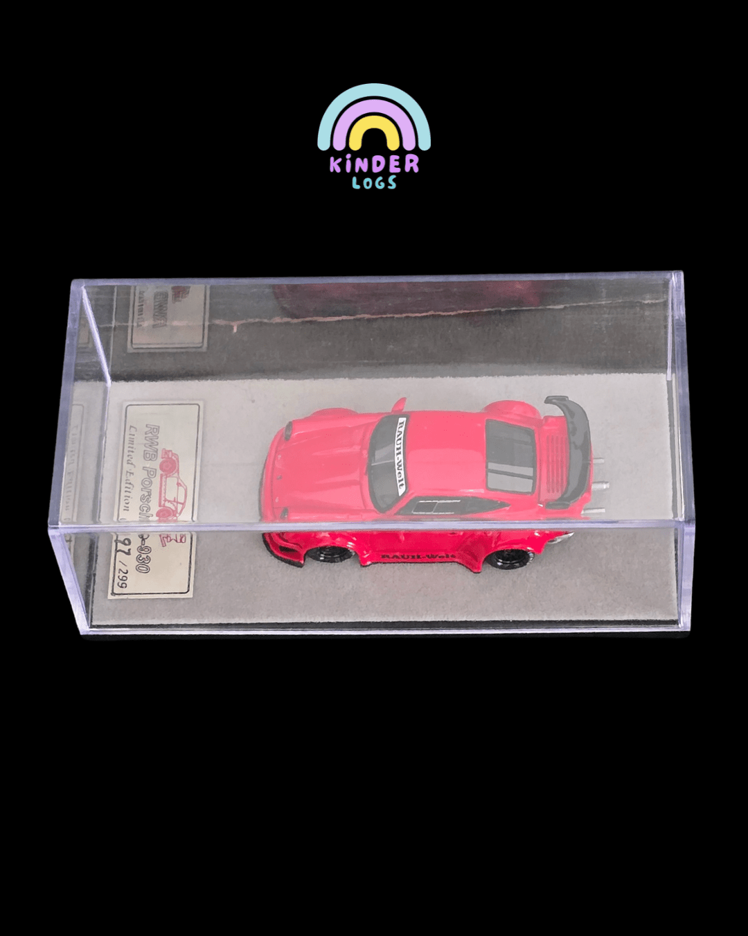 Qidian Porsche RWB 930 Premium Resin Model - Kinder Logs