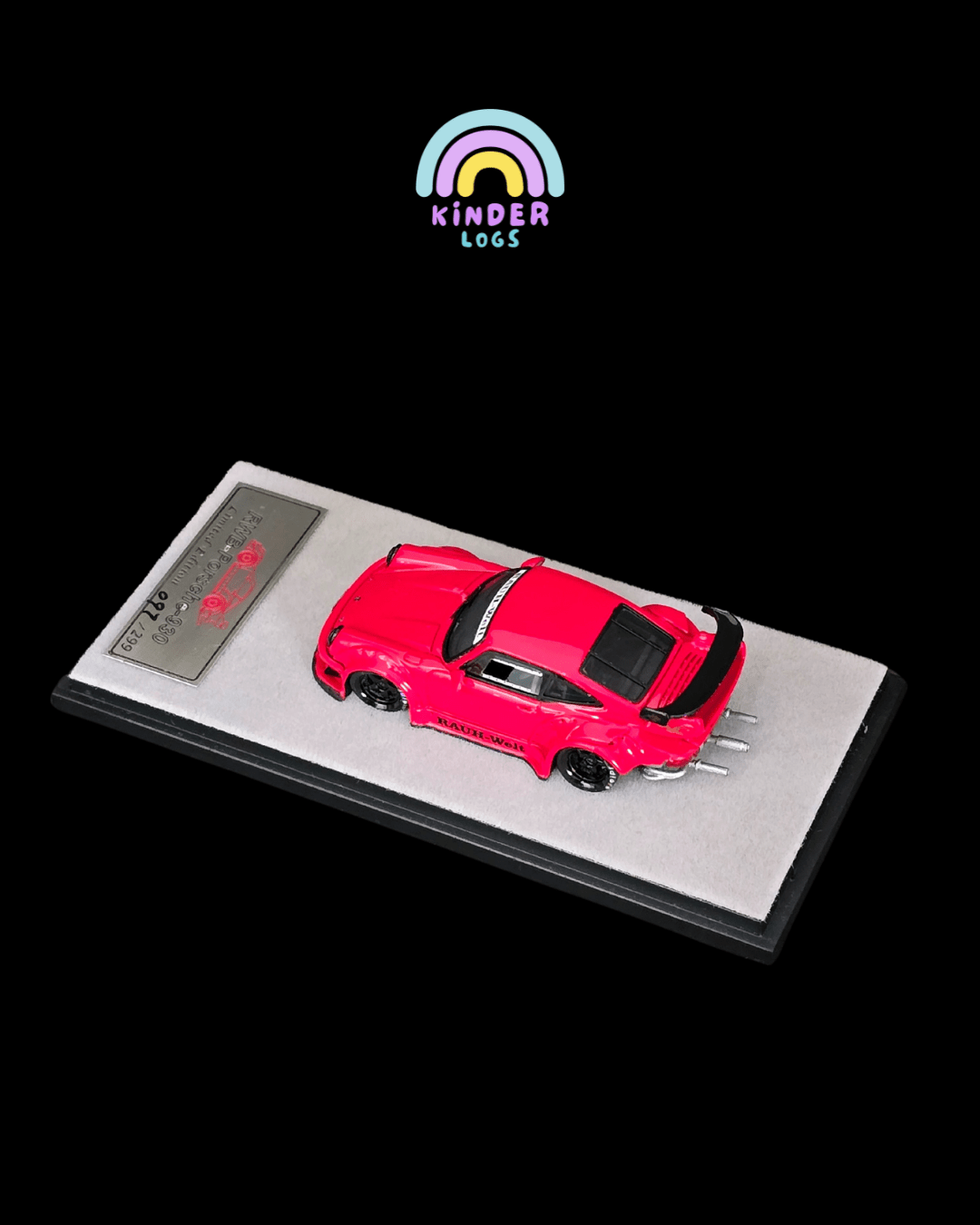 Qidian Porsche RWB 930 Premium Resin Model - Kinder Logs