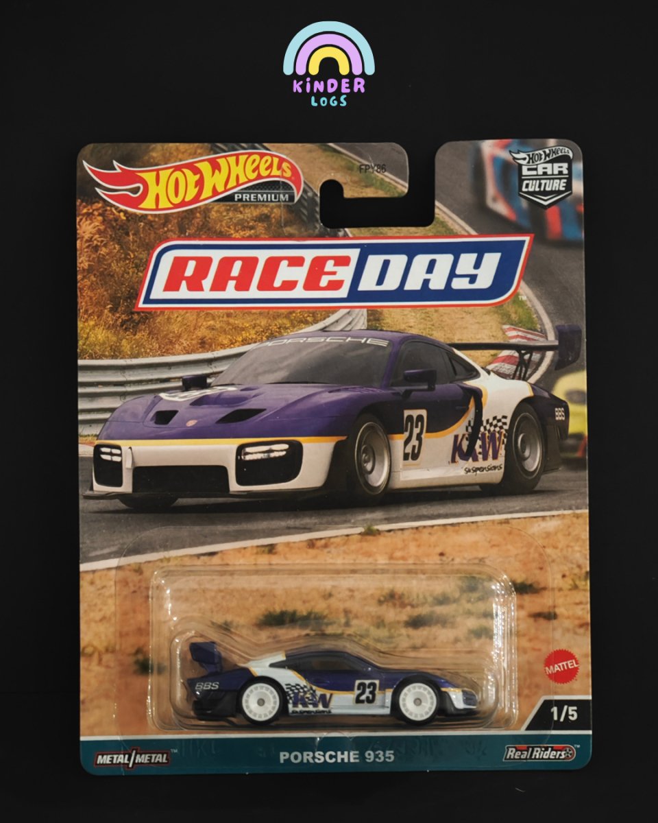 Race Day Hot Wheels Porsche 935 - Kinder Logs