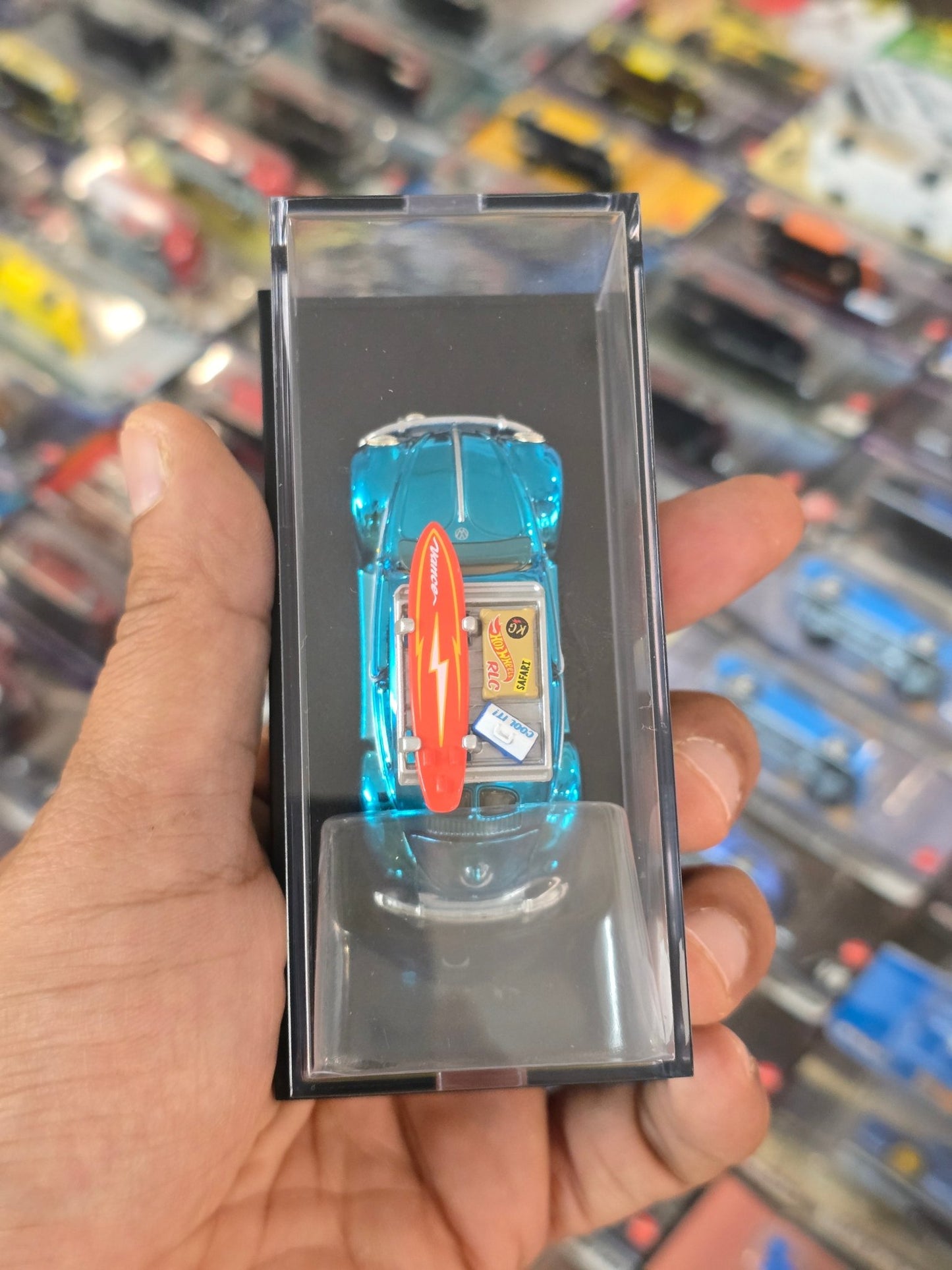 RLC Exclusive Hot Wheels "Kawa - Bug - A" 1949 VW Beetle (Aqua) - Kinder Logs