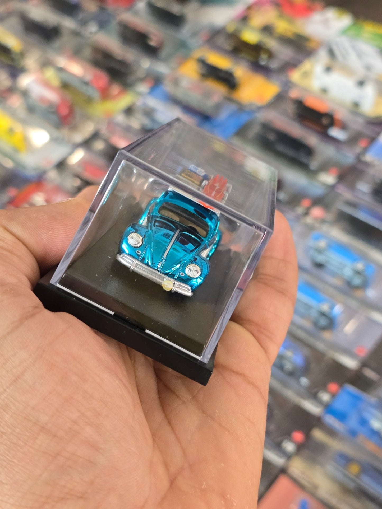 RLC Exclusive Hot Wheels "Kawa - Bug - A" 1949 VW Beetle (Aqua) - Kinder Logs
