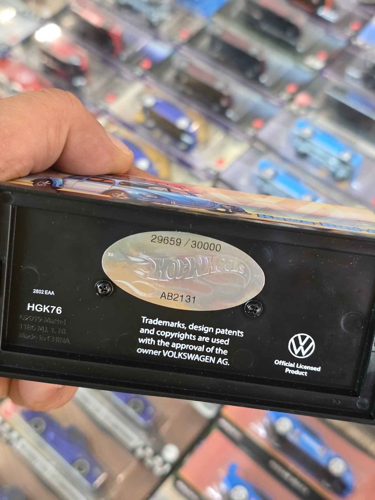 RLC Exclusive Hot Wheels "Kawa - Bug - A" 1949 VW Beetle (Aqua) - Kinder Logs
