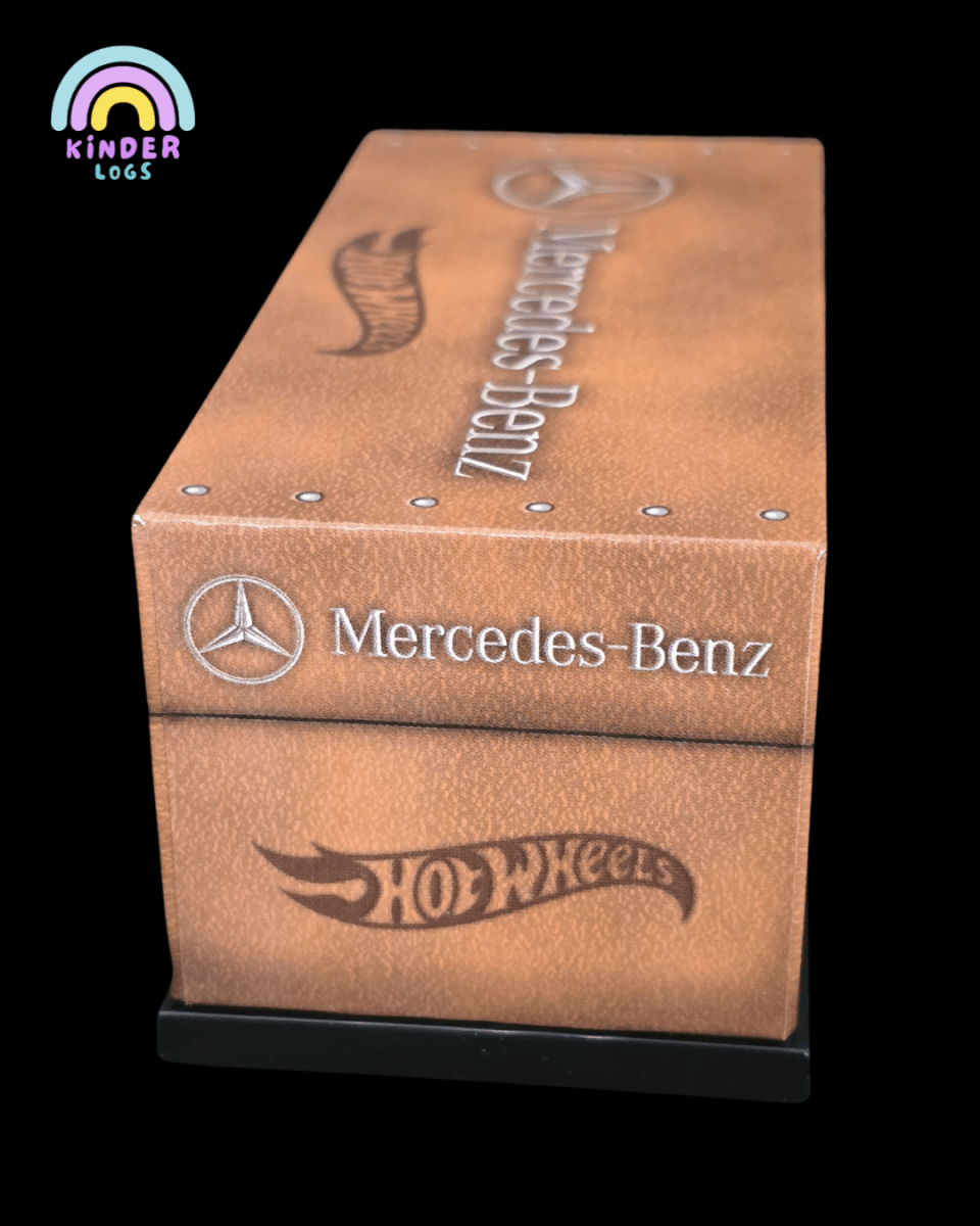 RLC Hot Wheels 1955 Mercedes - Benz 300 SL Special Edition (Silver Chrome) - Kinder Logs