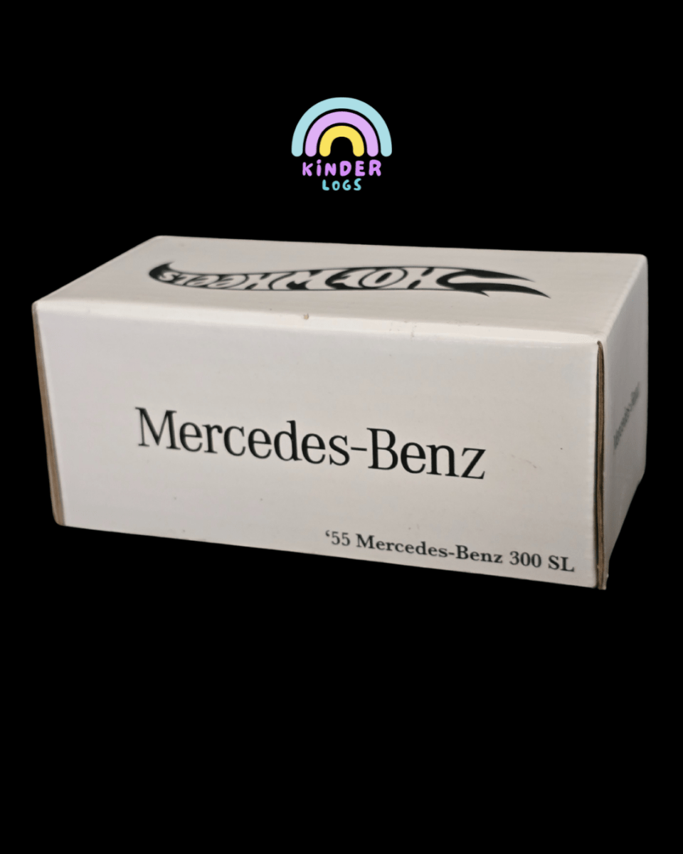 RLC Hot Wheels 1955 Mercedes - Benz 300 SL Special Edition (Silver Chrome) - Kinder Logs