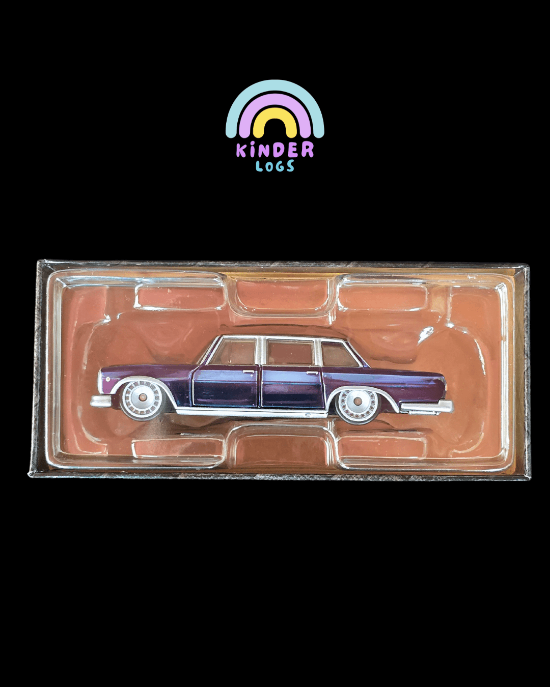 RLC Hot Wheels 1964 Mercedes - Benz 600 "Pullman" (Spectraflame Steel Blue) - Kinder Logs