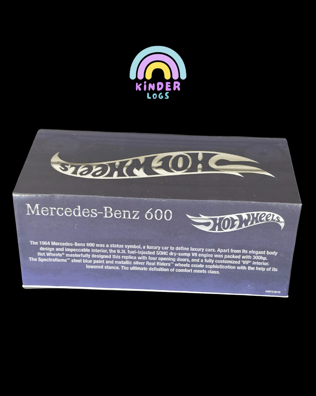 RLC Hot Wheels 1964 Mercedes - Benz 600 "Pullman" (Spectraflame Steel Blue) - Kinder Logs