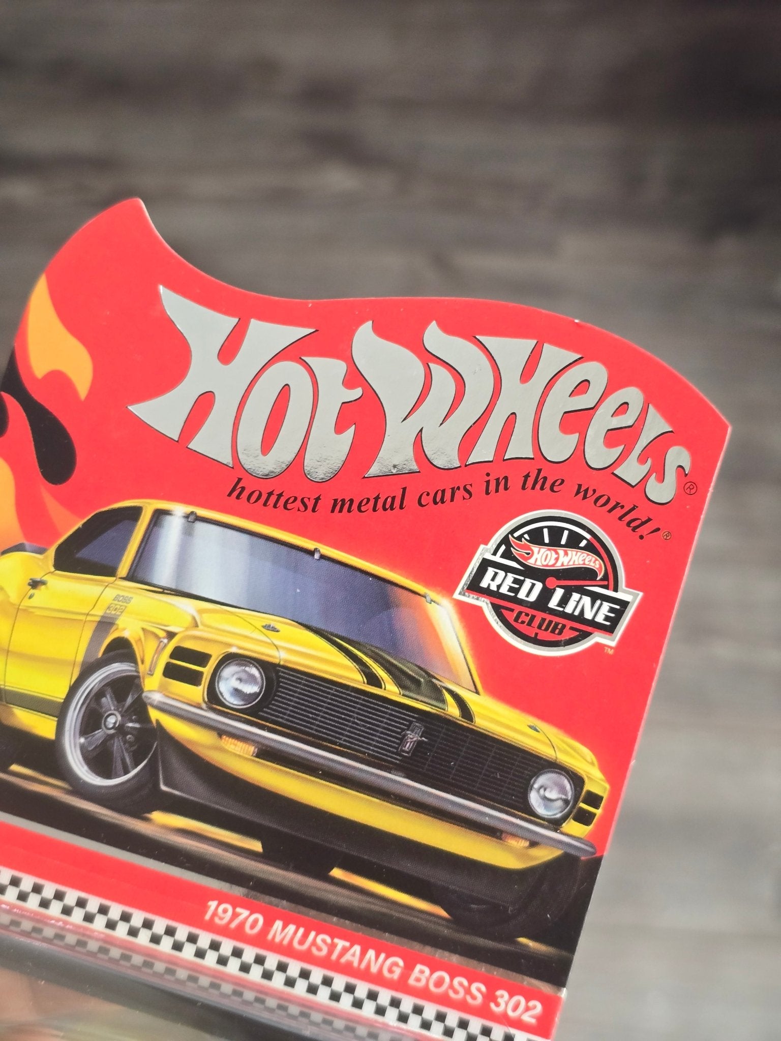 RLC Hot Wheels 1970 Ford Mustang Boss 302 - Kinder Logs
