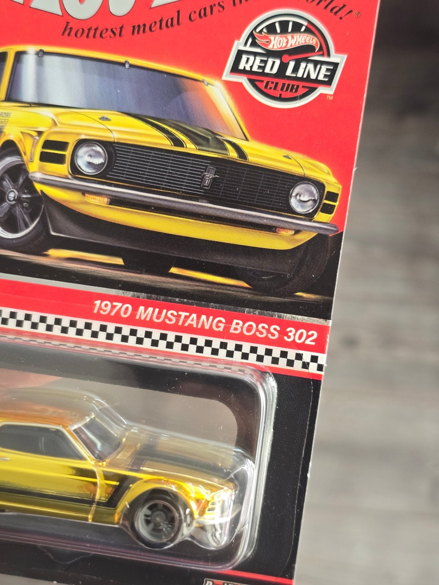 RLC Hot Wheels 1970 Ford Mustang Boss 302 - Kinder Logs