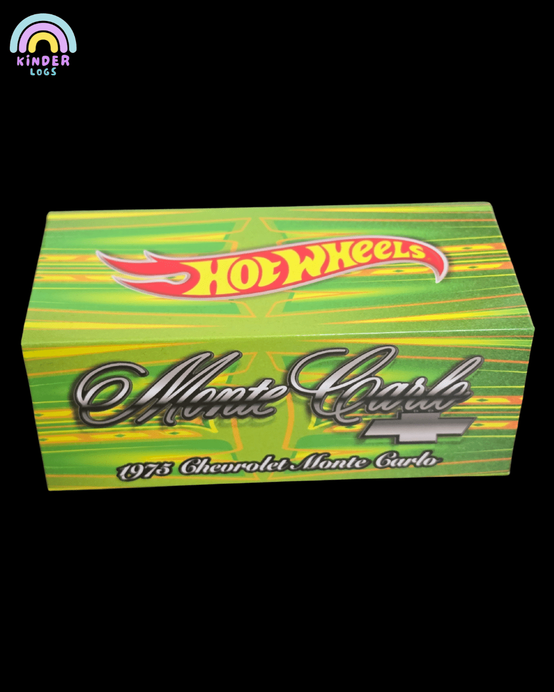 RLC Hot Wheels 1975 Chevrolet Monte Carlo (Spectraflame Antifreeze) - Kinder Logs