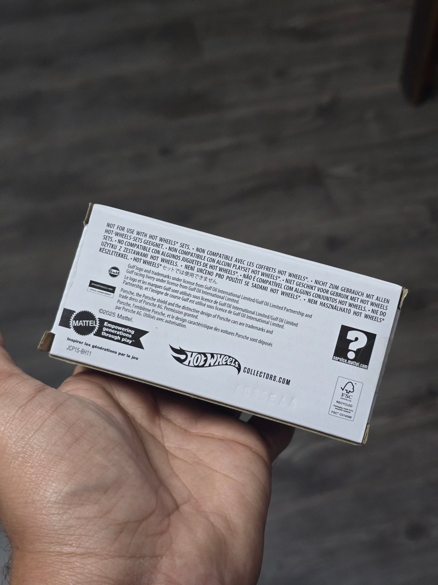 RLC Hot Wheels 1986 Porsche 959 Gulf Edition - Kinder Logs