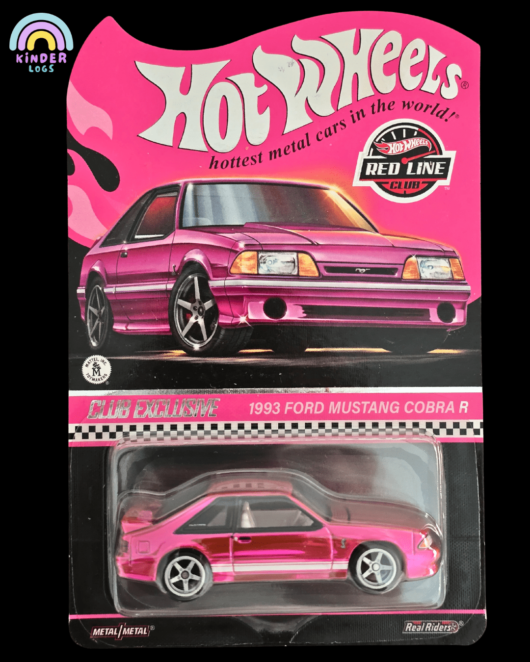 ホットウィール RLC限定　マスタング　スペクトラピンク Hot Wheels（ホットウィール） RLC Exclusive Pink Edition 1993 Ford