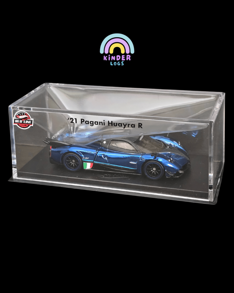RLC Hot Wheels 2021 Pagani Huayra R - Blue - Kinder Logs