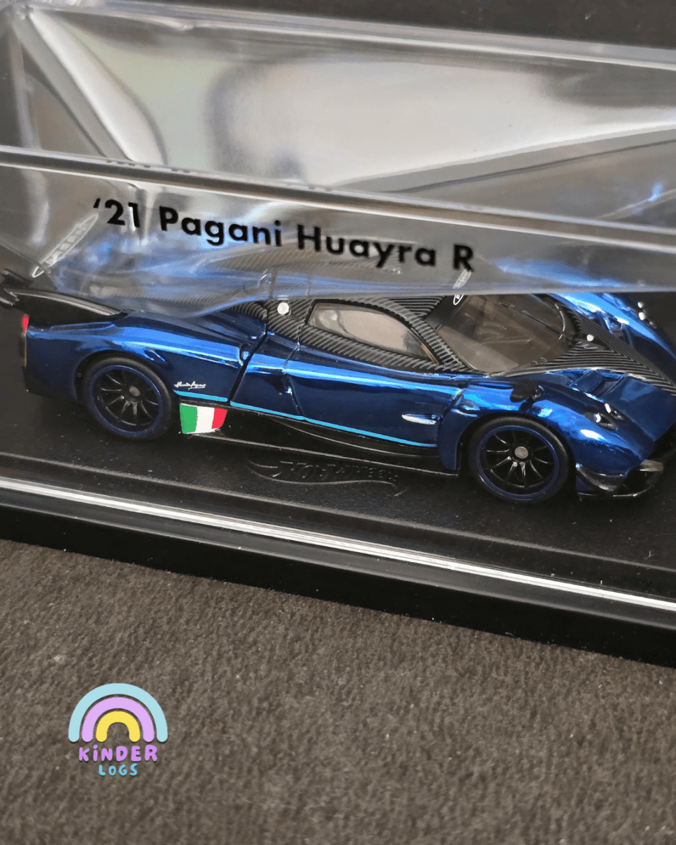 RLC Hot Wheels 2021 Pagani Huayra R - Blue - Kinder Logs