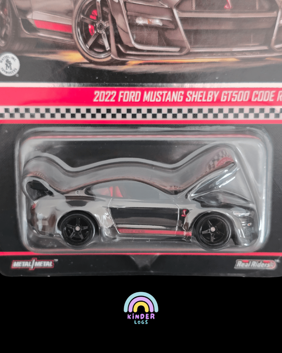 RLC Hot Wheels 2022 Ford Mustang Shelby GT500 Code Red - Kinder Logs