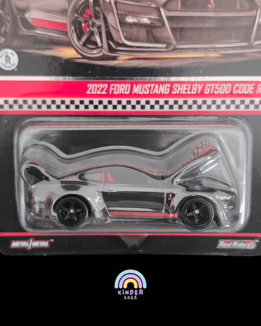 RLC Hot Wheels 2022 Ford Mustang Shelby GT500 Code Red - Kinder Logs