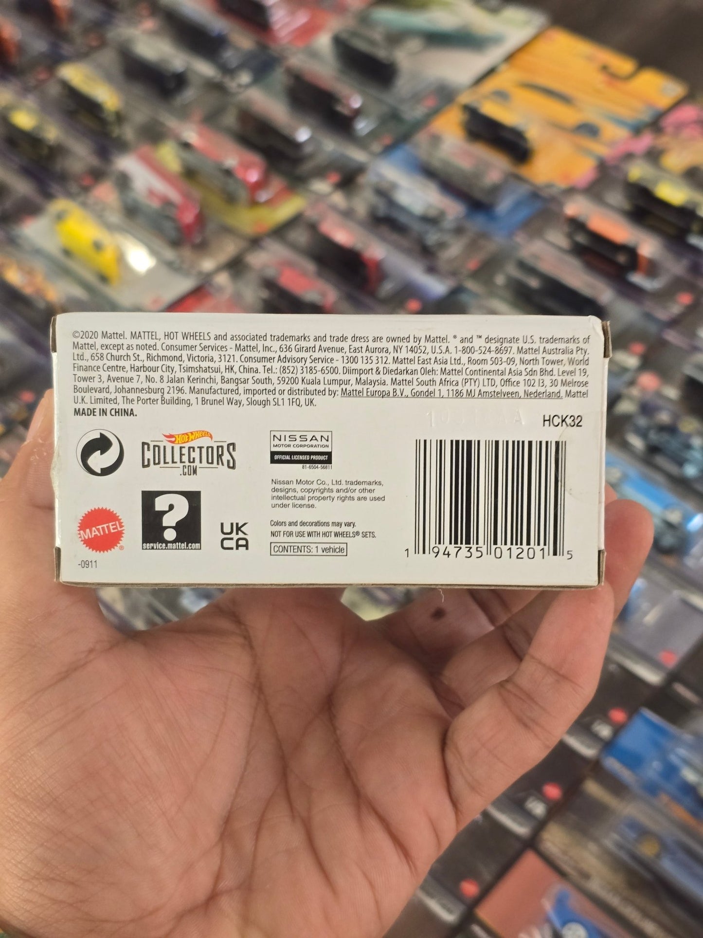 RLC Hot Wheels Custom 1972 Datsun 240Z - Kinder Logs