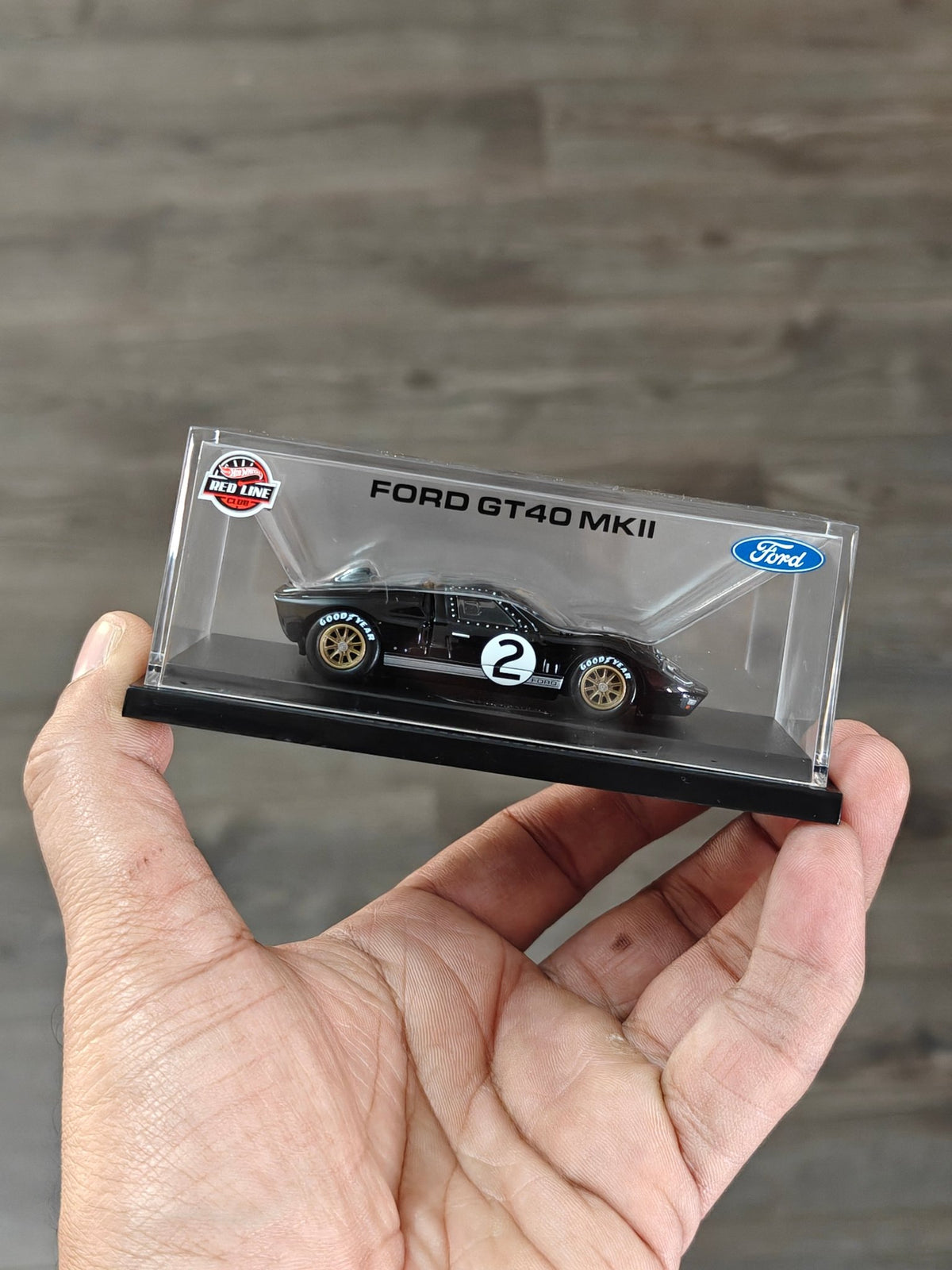 RLC Hot Wheels Ford GT40 MKII (Black) - Kinder Logs